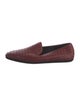 Bottega Veneta Intrecciato Weave Leather Loafers