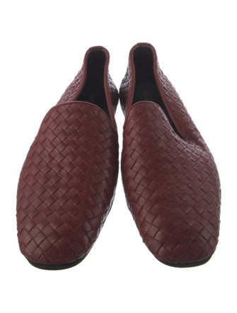 Bottega Veneta Intrecciato Weave Leather Loafers