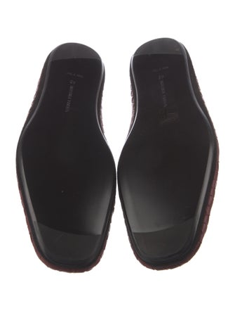 Bottega Veneta Intrecciato Weave Leather Loafers