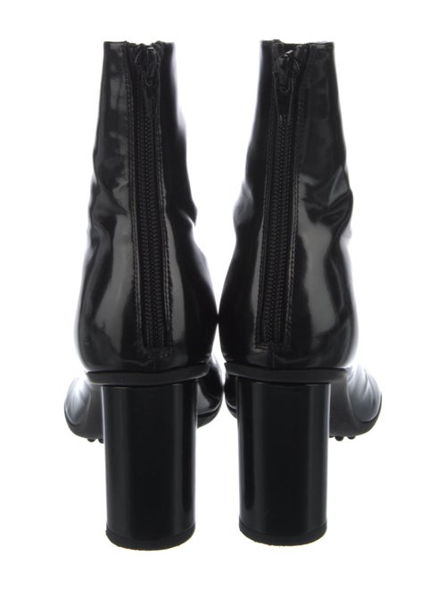 Bottega Veneta Patent Leather Combat Boots