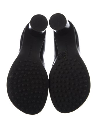 Bottega Veneta Patent Leather Combat Boots