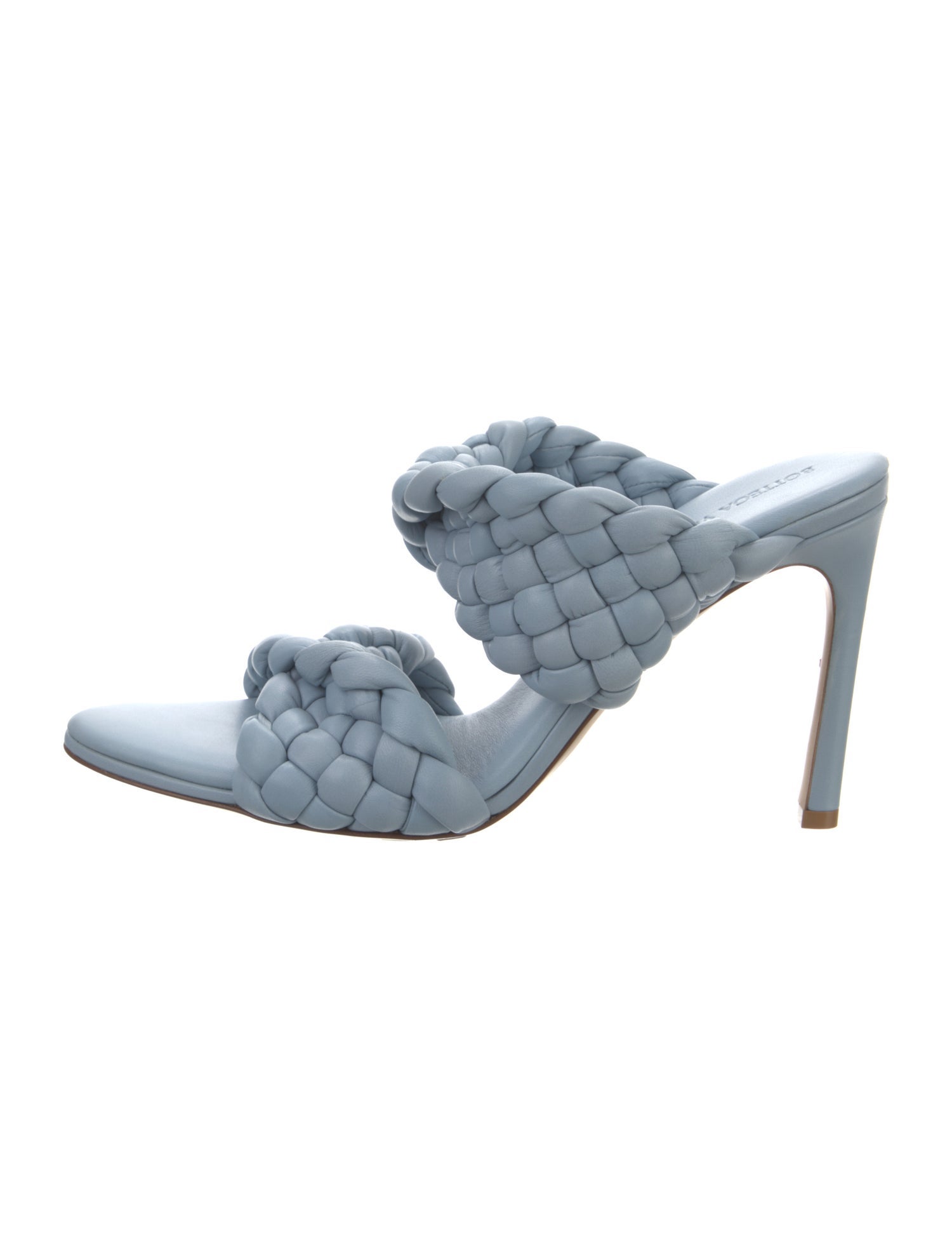 Bottega Veneta Intrecciato Weave Leather Mules