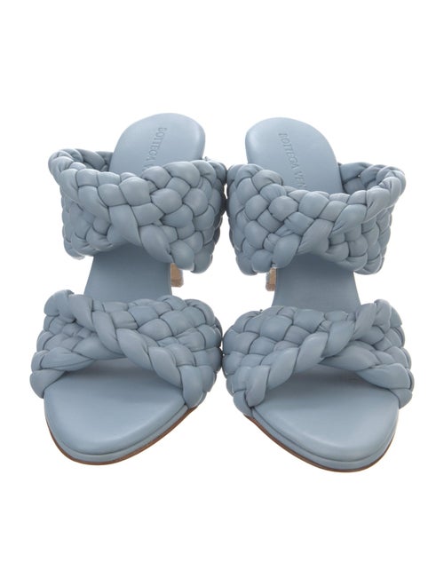 Bottega Veneta Intrecciato Weave Leather Mules