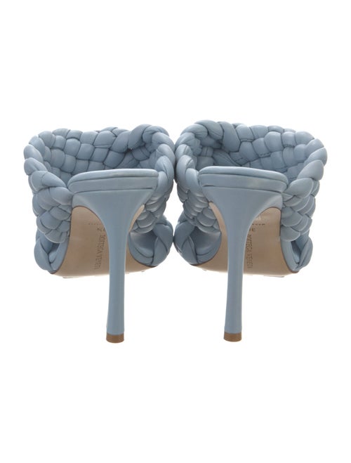 Bottega Veneta Intrecciato Weave Leather Mules