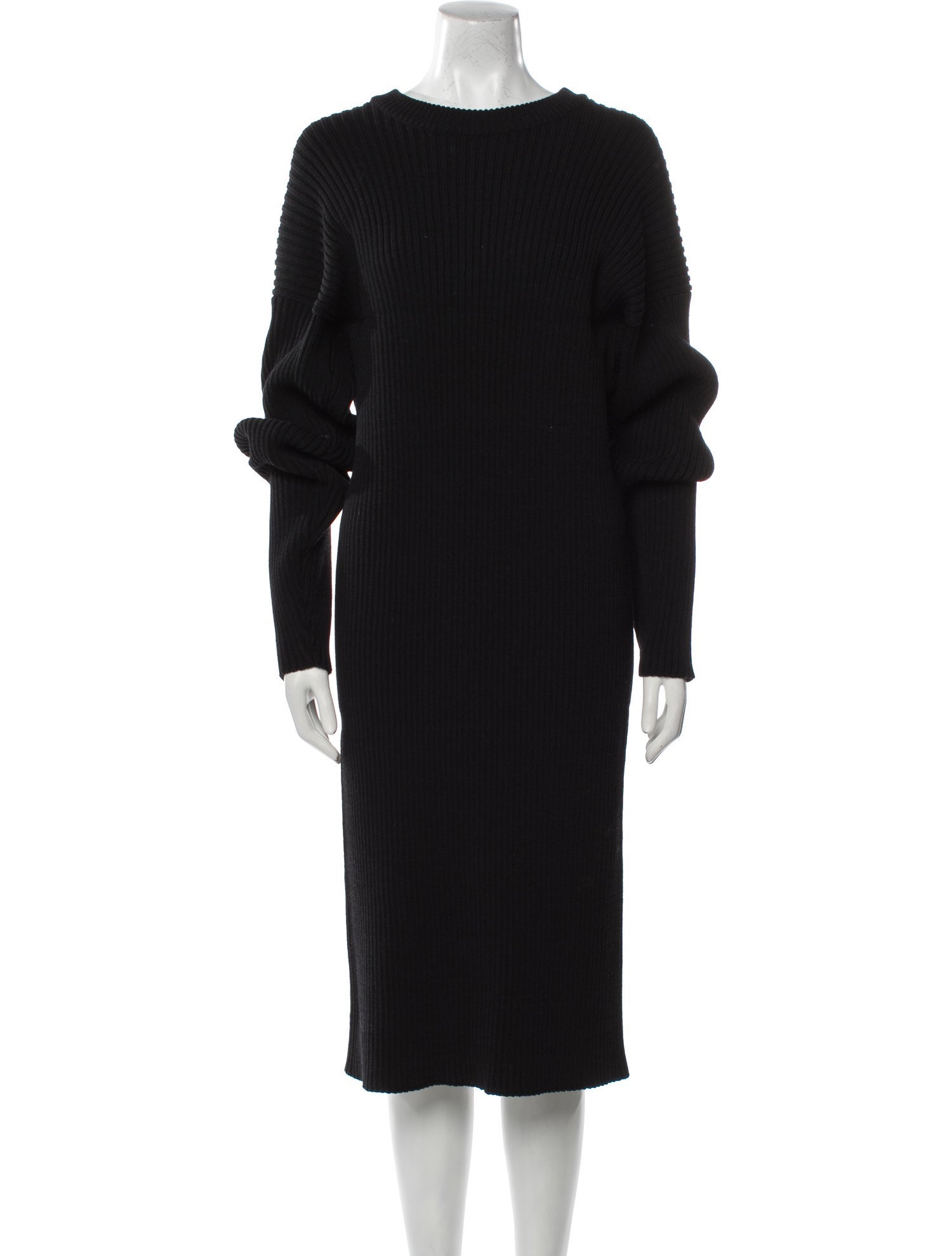 Bottega Veneta Wool Midi Length Dress