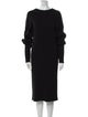 Bottega Veneta Wool Midi Length Dress