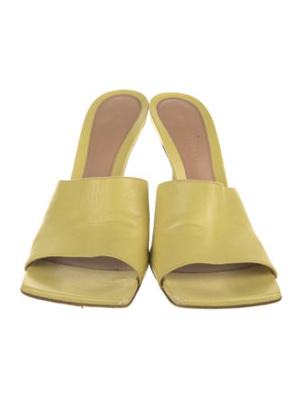 Bottega Veneta Leather Slides