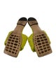 Bottega Veneta Intrecciato Weave Leather Slides