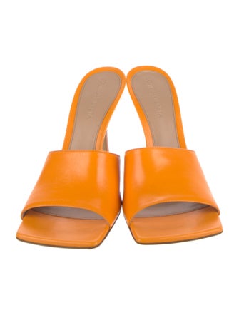 Bottega Veneta Leather Slides