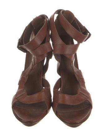 Bottega Veneta Intrecciato Weave Leather Sandals