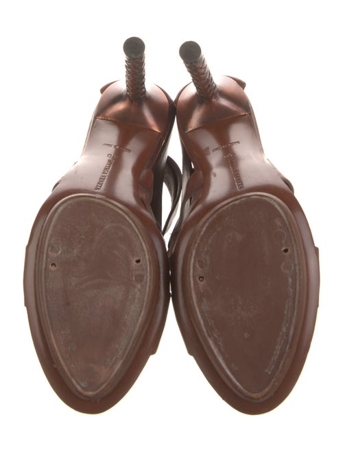 Bottega Veneta Intrecciato Weave Leather Sandals