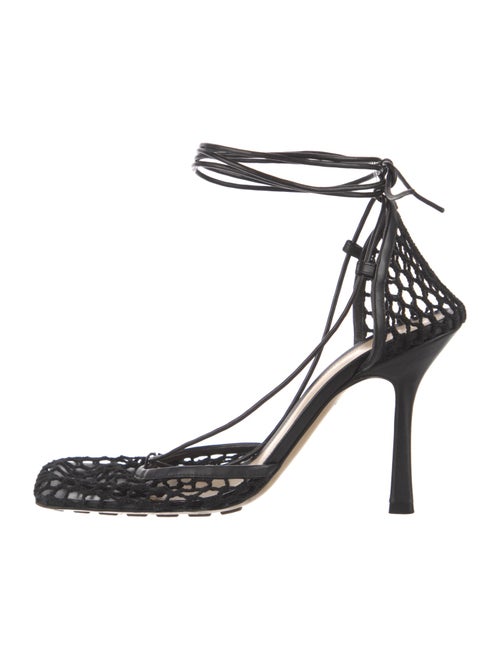 Bottega Veneta Leather Leather Trim Embellishment Sandals