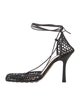 Bottega Veneta Leather Leather Trim Embellishment Sandals