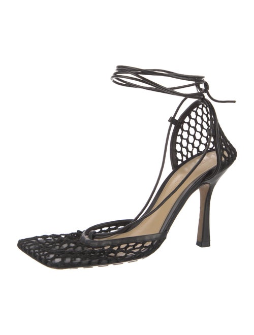 Bottega Veneta Leather Leather Trim Embellishment Sandals