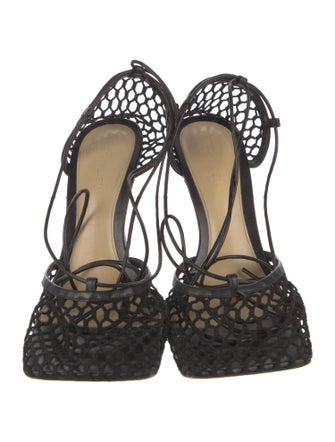 Bottega Veneta Leather Leather Trim Embellishment Sandals