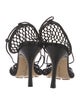 Bottega Veneta Leather Leather Trim Embellishment Sandals