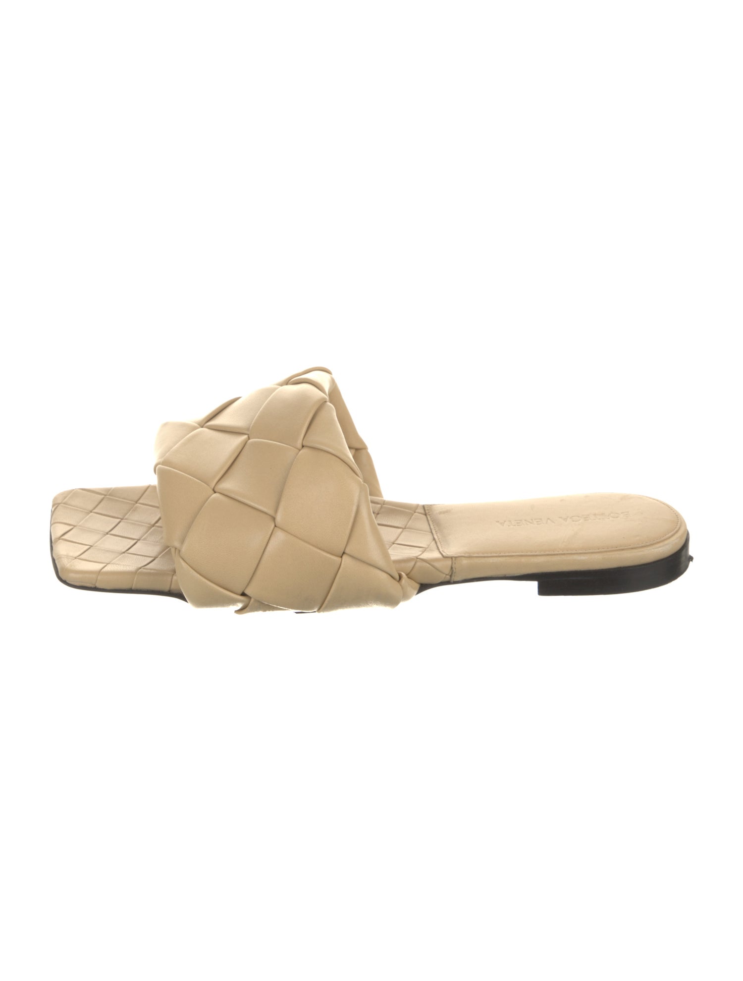 Bottega Veneta Intrecciato Weave Leather Mules