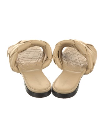 Bottega Veneta Intrecciato Weave Leather Mules