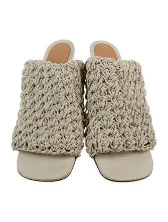 Bottega Veneta Leather Mules