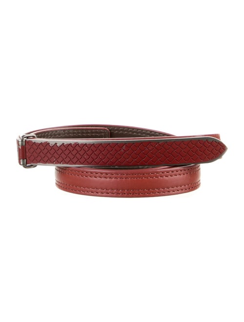 Bottega Veneta Skinny Leather Belt