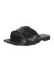 Bottega Veneta Intrecciato Weave Leather Slides