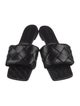 Bottega Veneta Intrecciato Weave Leather Slides