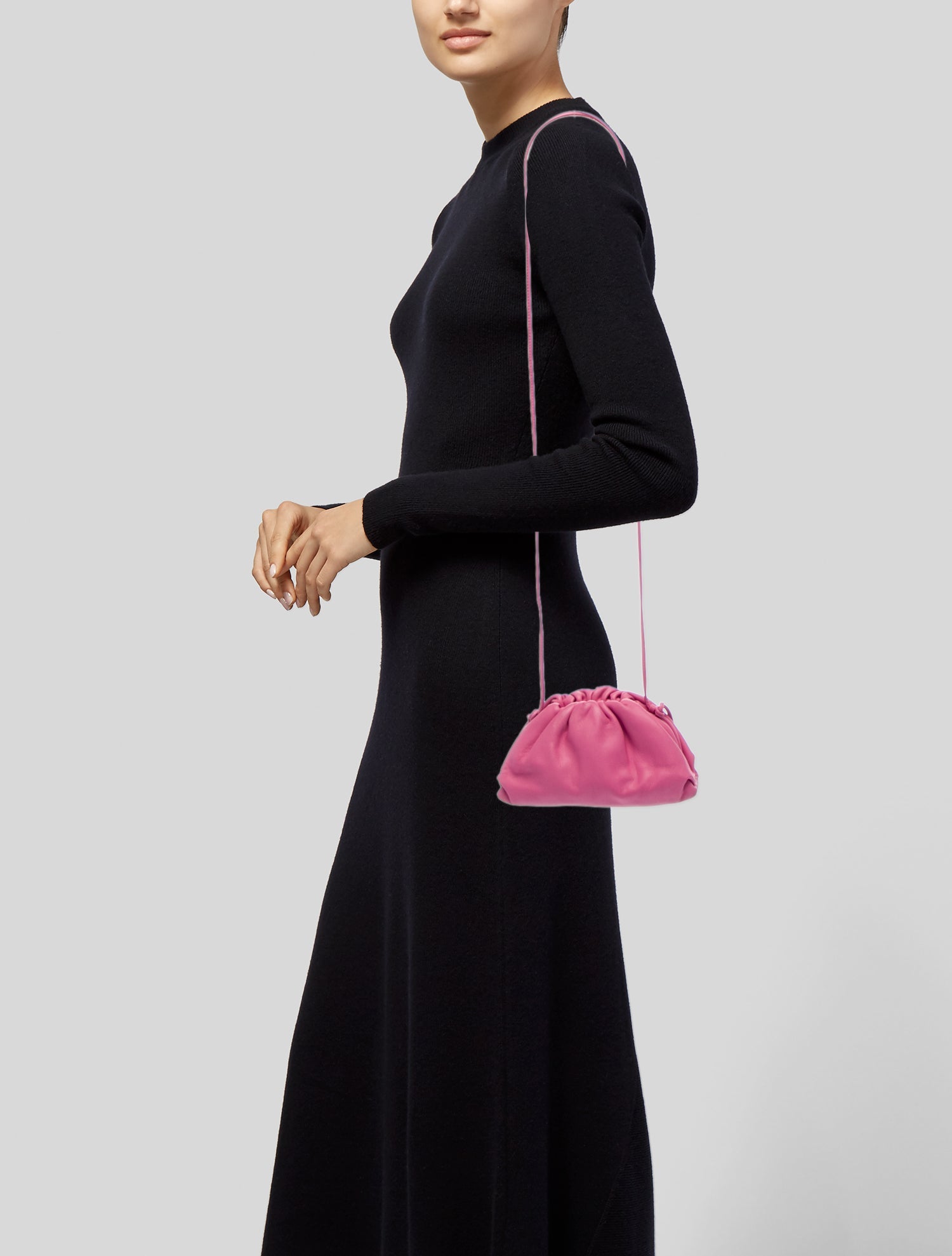 Bottega Veneta Leather Mini Pouch