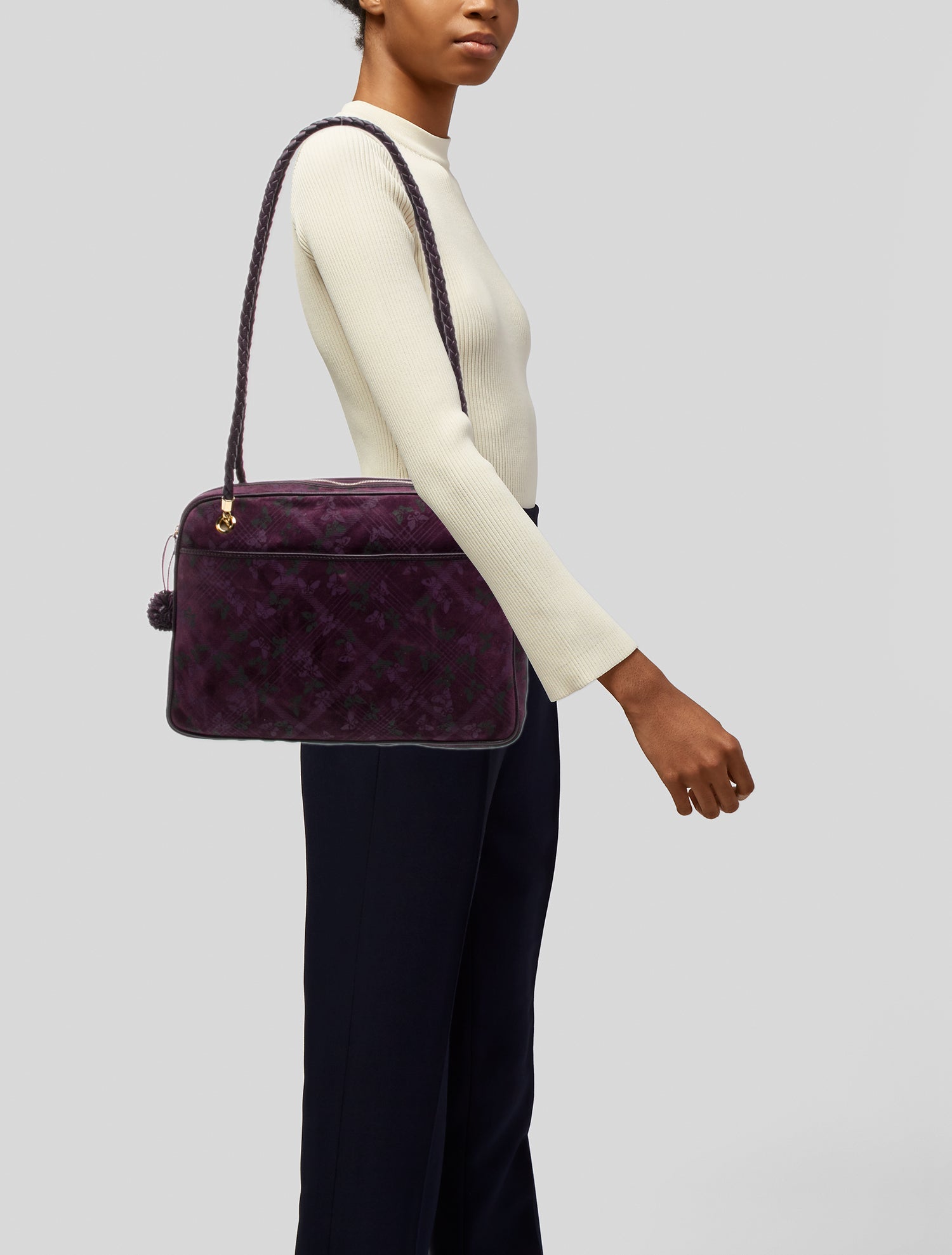 Bottega Veneta Suede Shoulder Bag Vintage