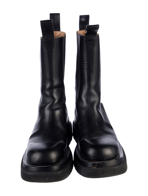 Bottega Veneta Leather Combat Boots