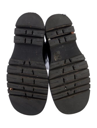 Bottega Veneta Leather Combat Boots