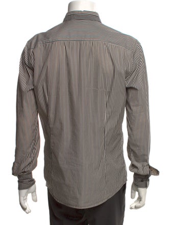 Bottega Veneta Signature Logo Striped Shirt