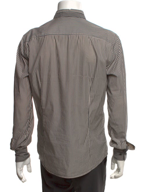 Bottega Veneta Signature Logo Striped Shirt