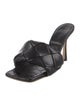 Bottega Veneta Intrecciato Weave Leather Slides