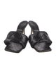 Bottega Veneta Intrecciato Weave Leather Slides