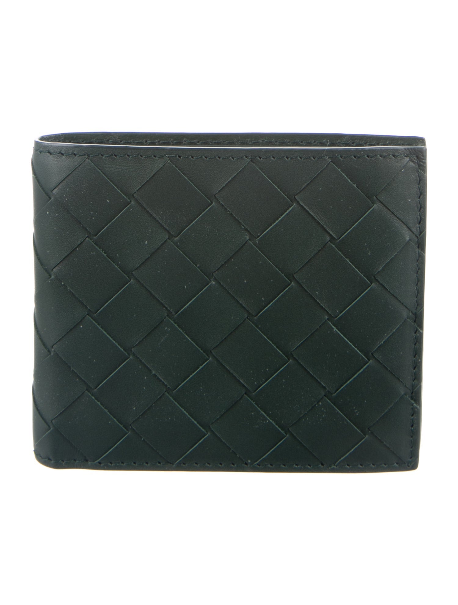 Bottega Veneta Intrecciato Weave Leather Bifold Wallet