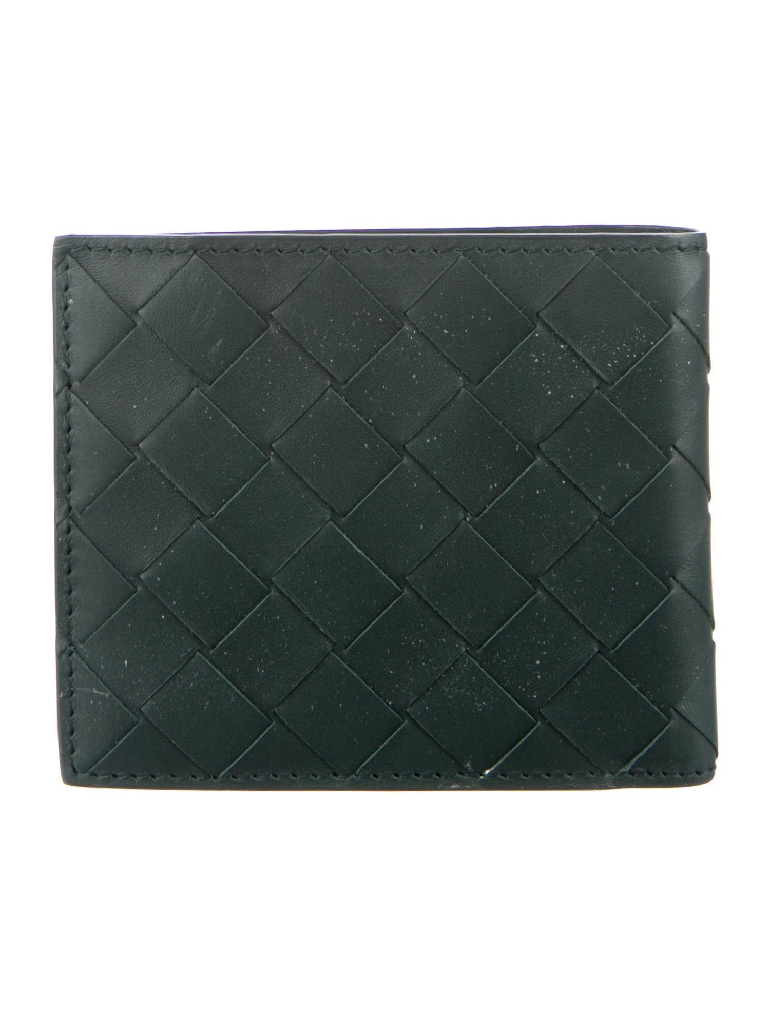 Bottega Veneta Intrecciato Weave Leather Bifold Wallet