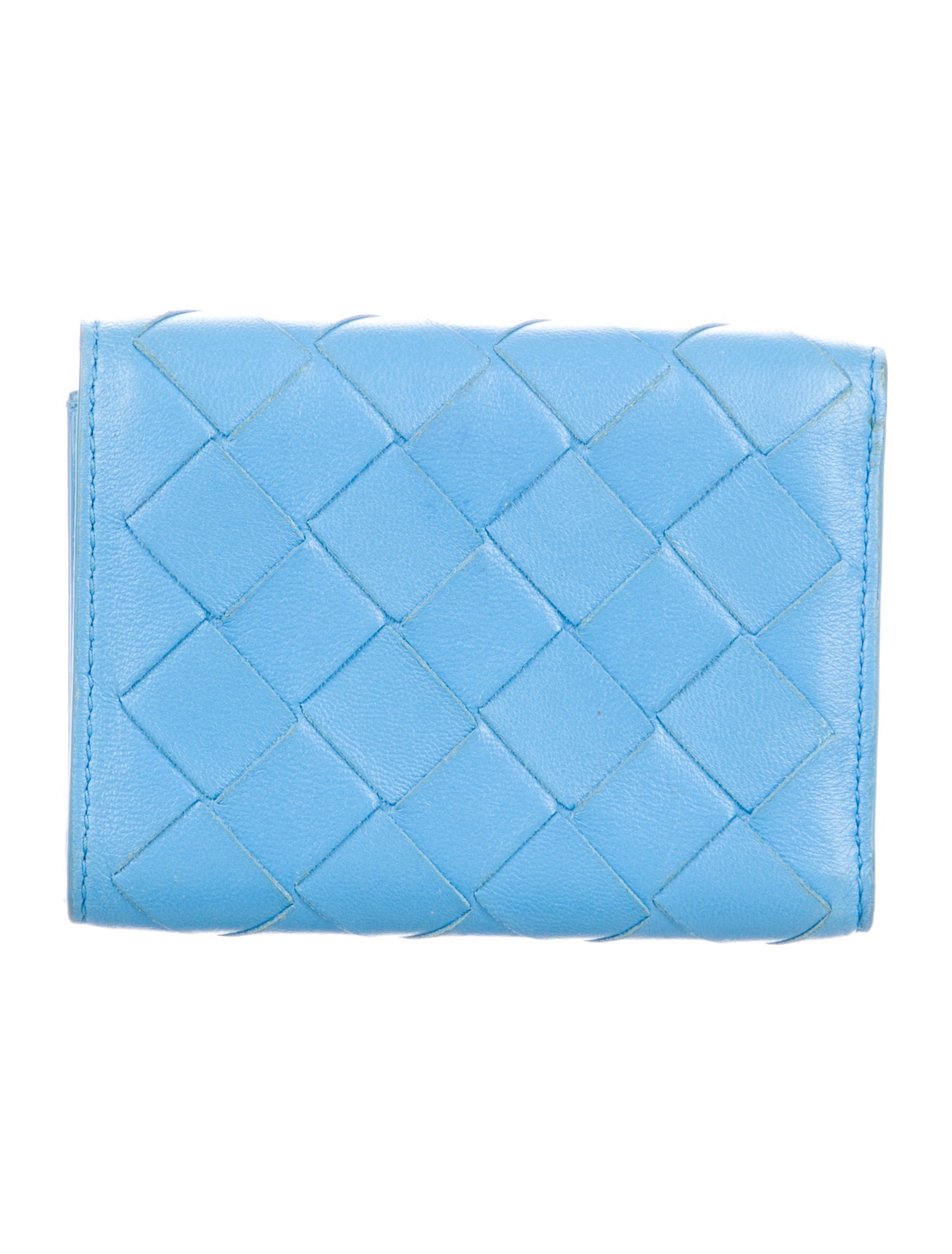 Bottega Veneta Intrecciato Weave Leather Wallet