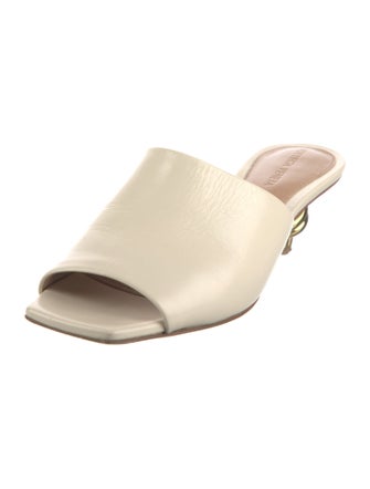 Bottega Veneta Leather Slides