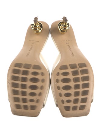 Bottega Veneta Leather Slides