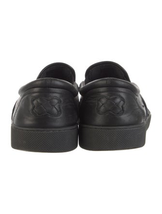 Bottega Veneta Intrecciato Weave Leather Loafer Sneakers