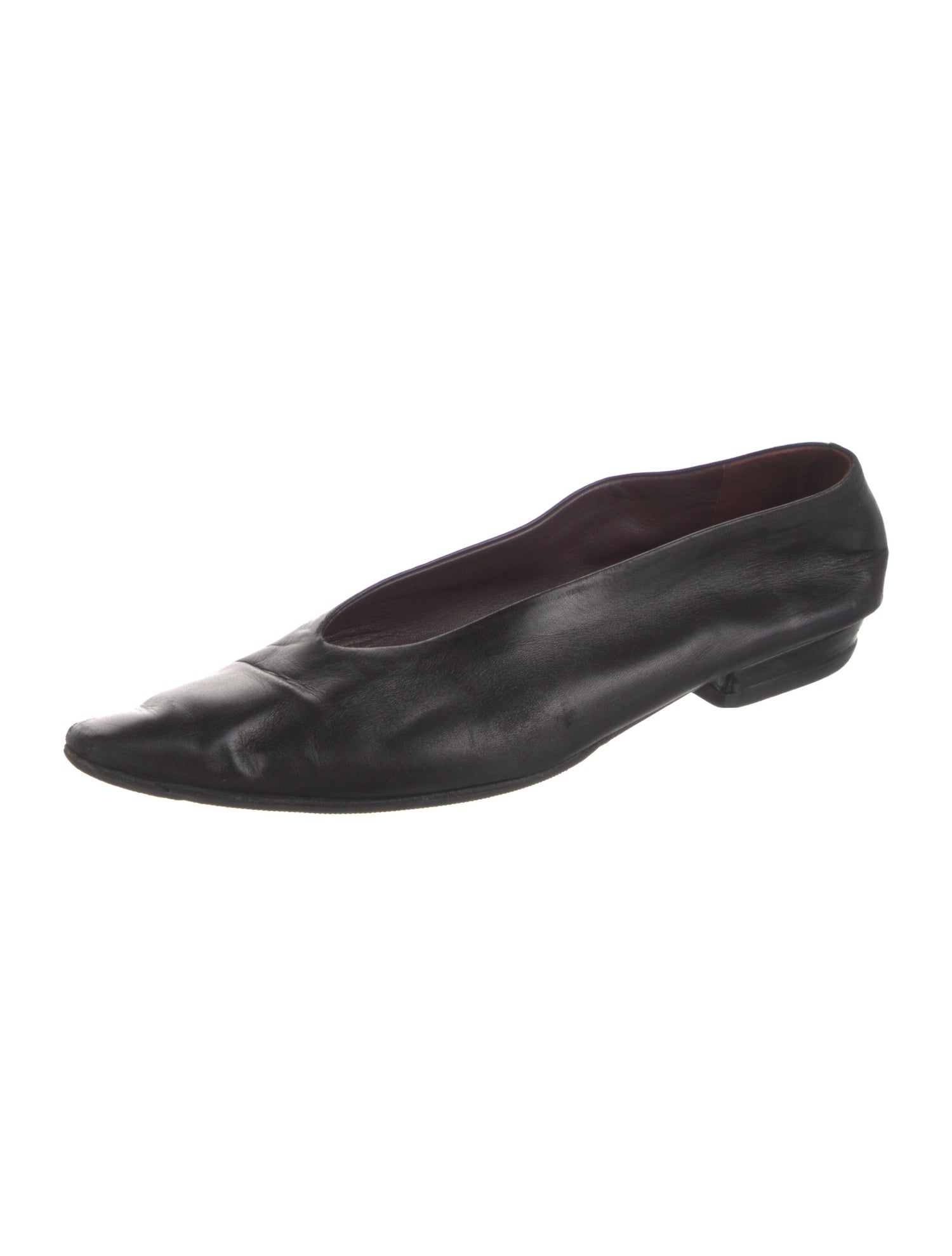 Bottega Veneta Leather Ballet Flats