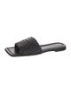 Bottega Veneta Intrecciato Weave Leather Slides