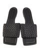 Bottega Veneta Intrecciato Weave Leather Slides