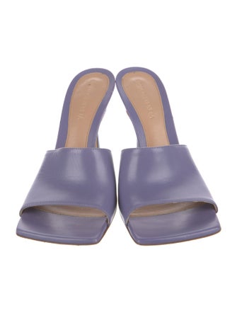 Bottega Veneta Leather Slides