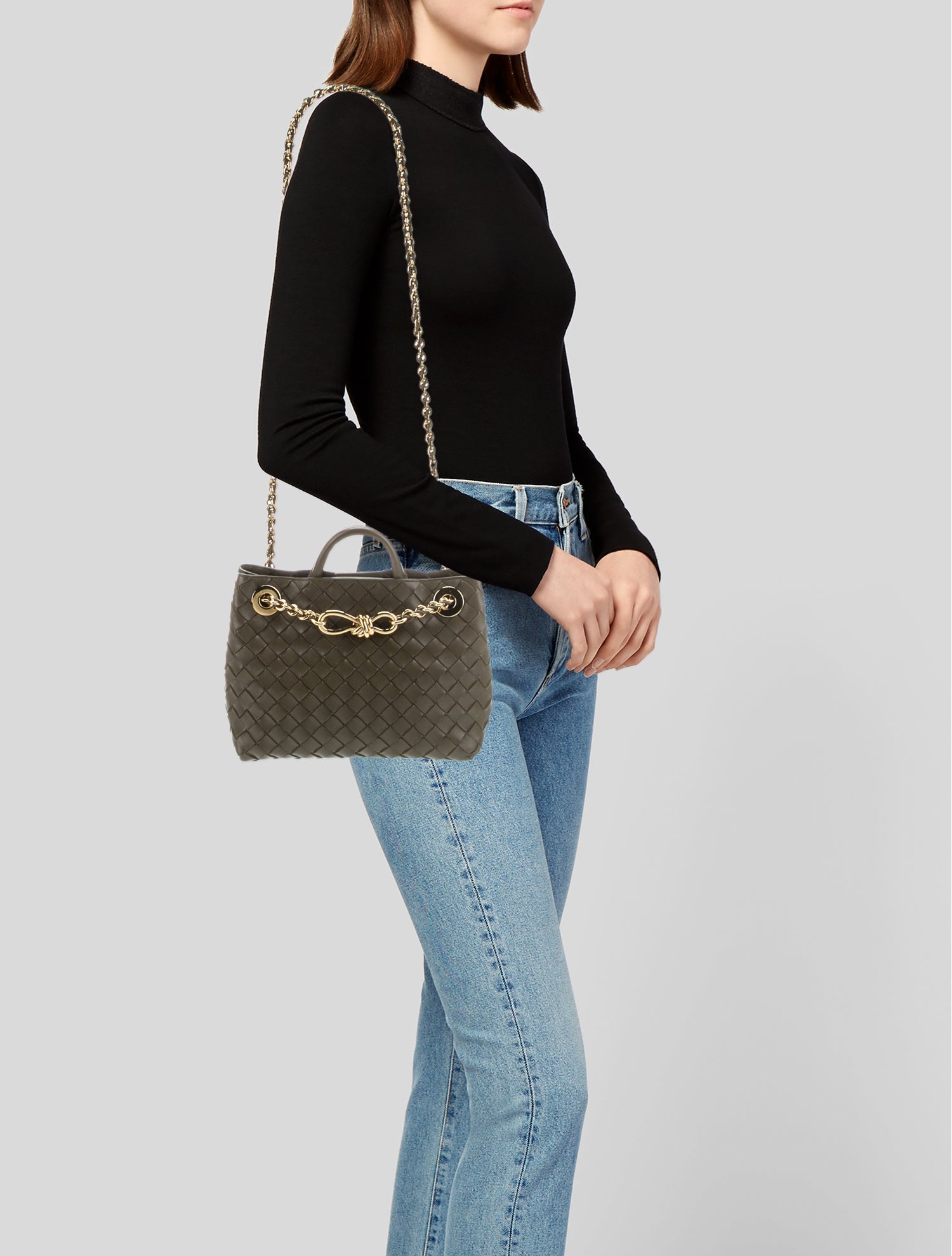 Bottega Veneta Intrecciato Andiamo Small