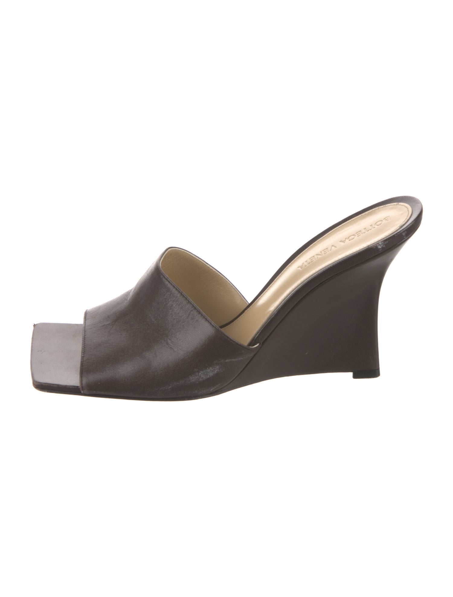 Bottega Veneta Leather Slides