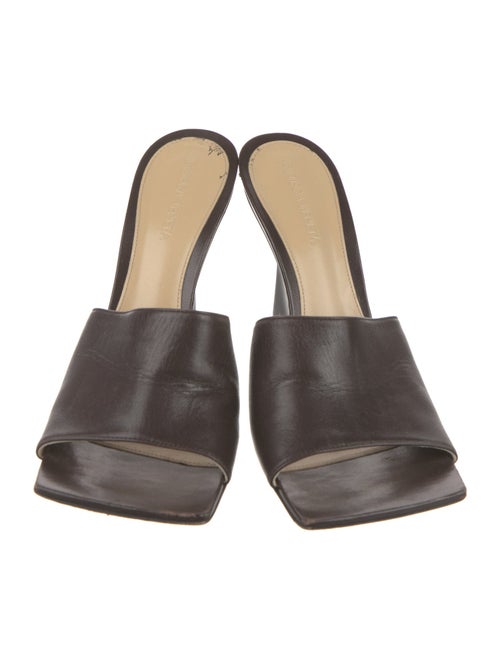 Bottega Veneta Leather Slides