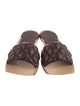 Bottega Veneta Leather Slides