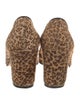 Bottega Veneta Ponyhair Animal Print Pumps