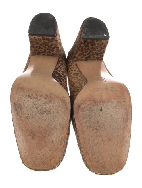 Bottega Veneta Ponyhair Animal Print Pumps